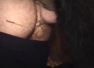 Big booty dude fucked by a hung pig