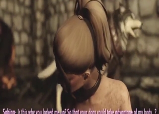 Sexual ruination for a blonde girl who cums