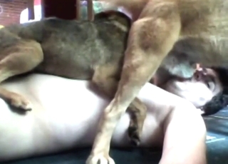 Pale dude with a hard peen wants a dog on cock