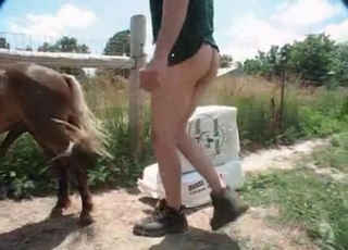 Intense zoophile wants to have some hot anal sex