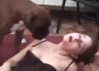 Rear end and slowly masturbating mega-bitch