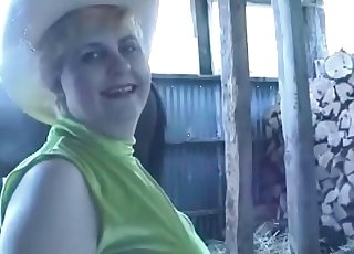 Crazy farm bestiality action with a nice doggy