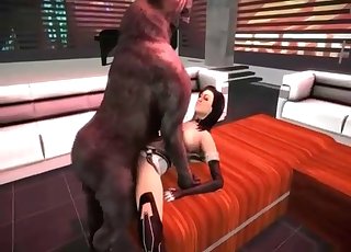 3D beast and slutty amateurs