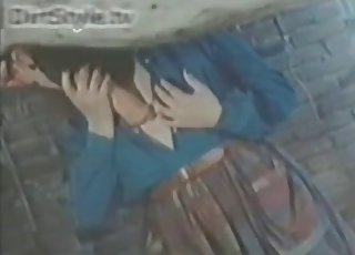 Hettegenser i en vintagevideo