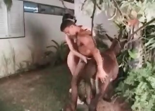 Awesome anal act starring a horse